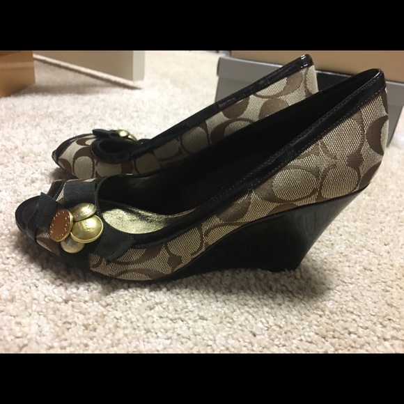 Coach wedge 7M brand new✨ - Picture 3 of 4